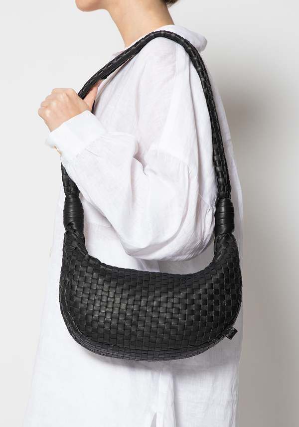 cleobella black leather backpack Santiago Mini Hobo Bag in have for the modern woman on the go Studded Clarence Backpack