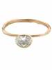 Julie Cohn Athena Bronze with White Topaz Ring - Bronze - Thumbnail 1
