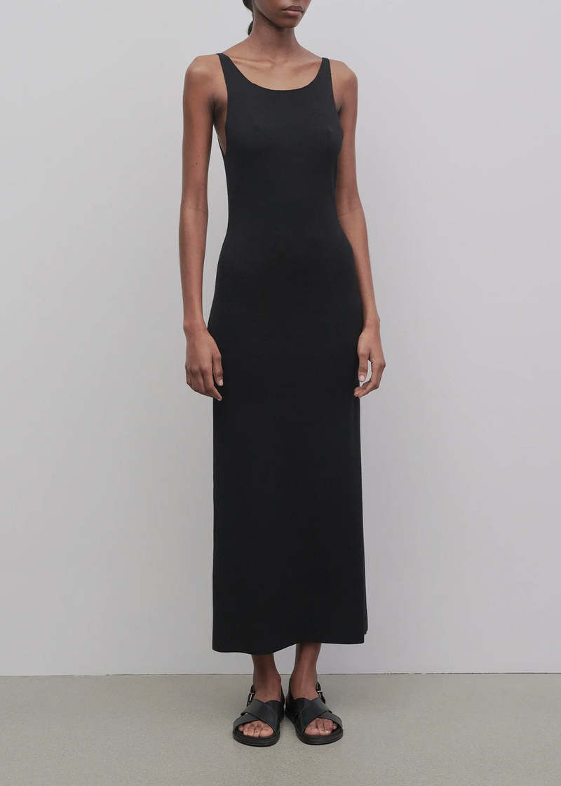 The Row Florio Dress - Black | Garmentory
