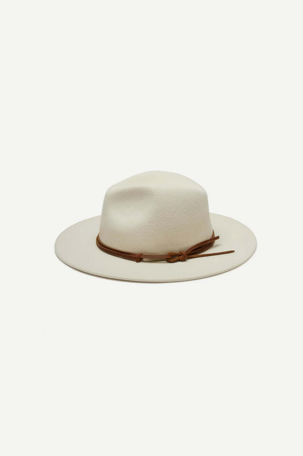 Wyeth Billie Hat Hazel Elegant Tan Orange Fedora with Peacock Feather Accent O/S FLUFFY SENSE. Big Wide Brim Fedora Hat for Women - Nashville  main image 4