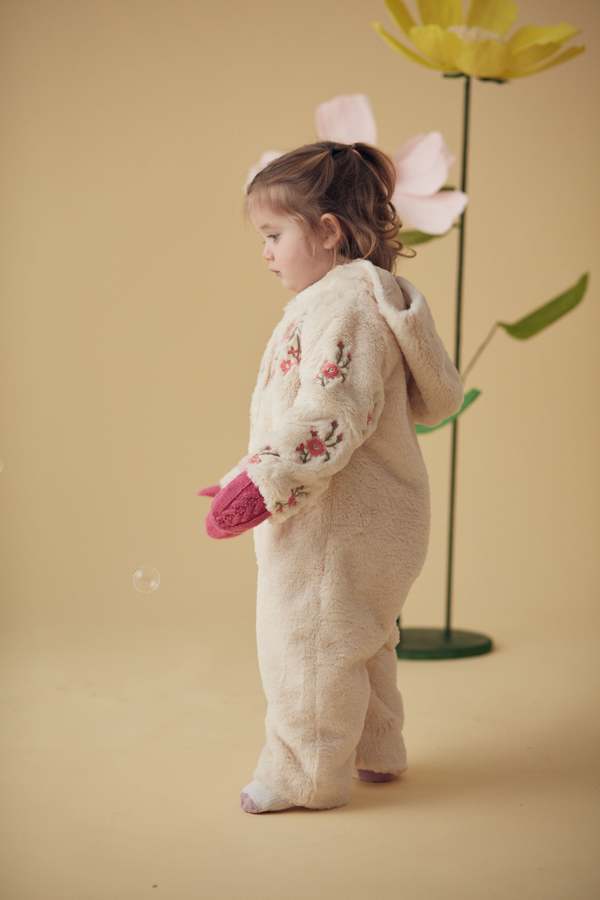 Kids Louise Misha Naglaya Pilot Jumpsuit - Cream | Garmentory