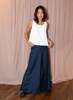 KAAREM Rang Six-Panel Cropped Top - White - Thumbnail 9