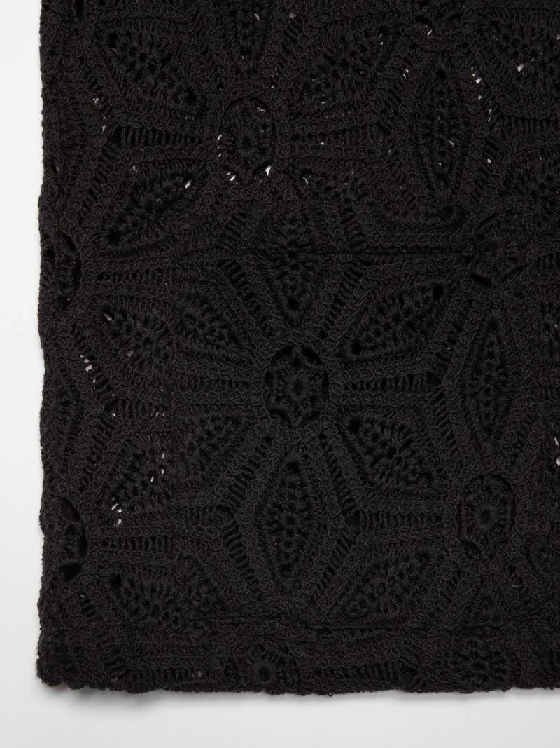 Nudie Jeans Anita Crochet Cardigan - Black Nudie Jeans Anita Crochet Cardigan - Black