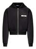 Jacquemus Le Hoodie Zip Gros Grain - Black - Thumbnail 1