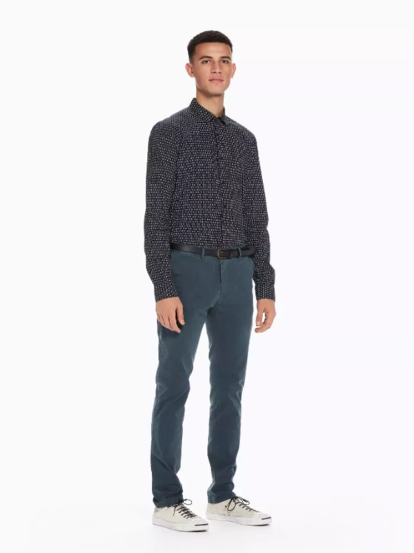 Scotch & Soda Stuart Chino in Steel Scotch & Soda Stuart Chino in Steel