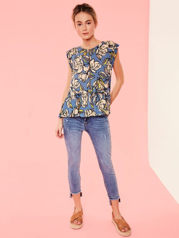 Suncoo Lili Floral Top Suncoo Lili Floral Top