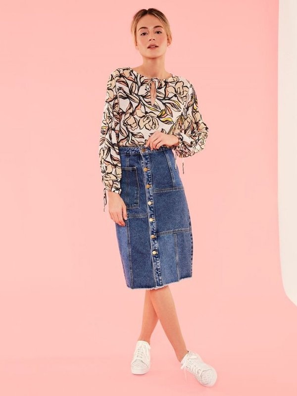 Suncoo Louise Floral Blouse Suncoo Louise Floral Blouse