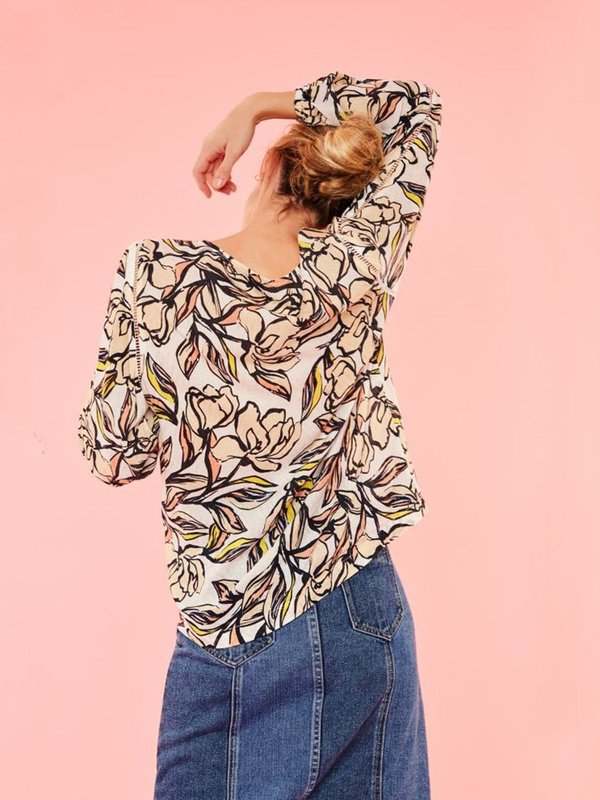 Suncoo Louise Floral Blouse Suncoo Louise Floral Blouse