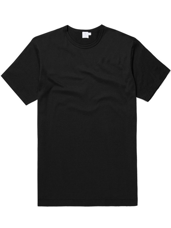 Sunspel Classic T-Shirt in Black Sunspel Classic T-Shirt in Black