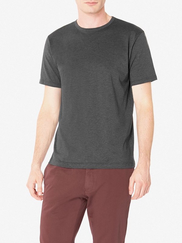 Sunspel Classic T-Shirt in Charcoal Sunspel Classic T-Shirt in Charcoal