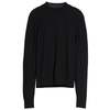 CELINE by Hedi Slimane Jersey Stitch Wool Mock Neck Pullover Sweater - Onyx - Thumbnail 1