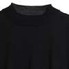 CELINE by Hedi Slimane Jersey Stitch Wool Mock Neck Pullover Sweater - Onyx - Thumbnail 2