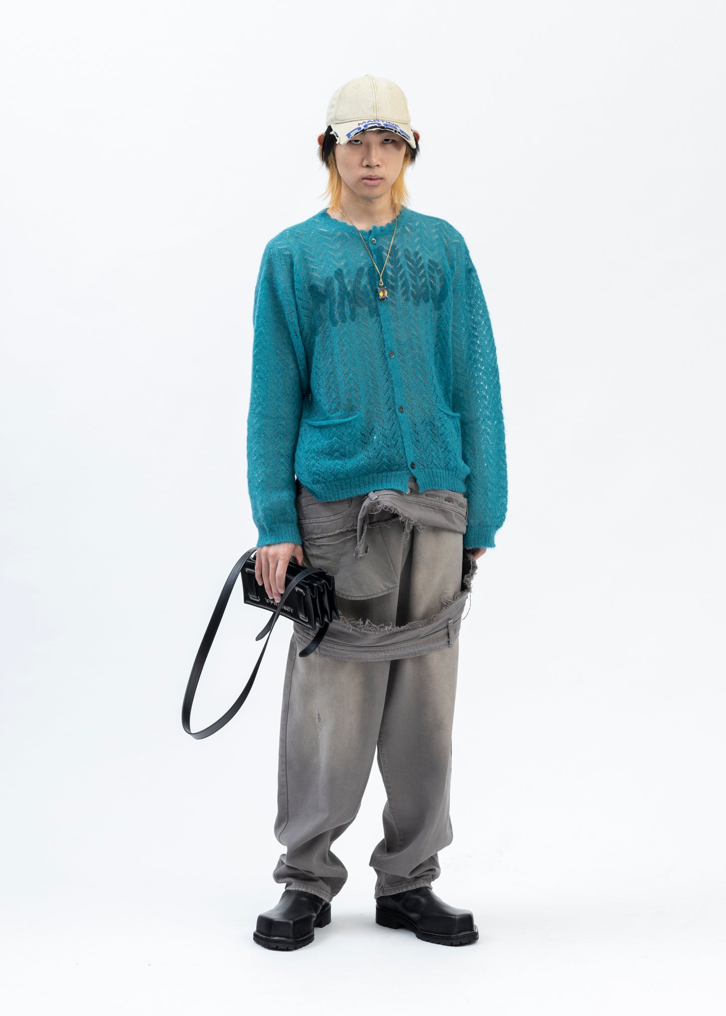 トップス 2022ss \" Magliano \" Bimbo Cardigan Bimbo Cardigan Black – Magliano