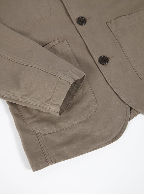 Universal Works Bakers Canvas Jacket - Warm Stone Universal Works Bakers Canvas Jacket - Warm Stone