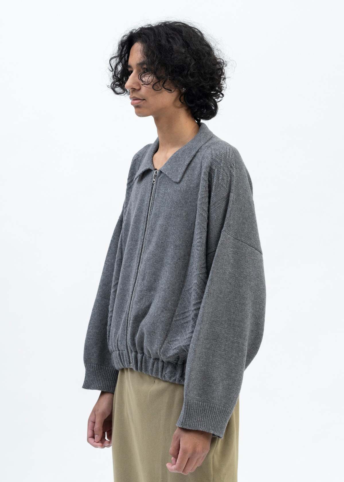 Magliano CHIC KNITTED JACKET - GREY | Garmentory