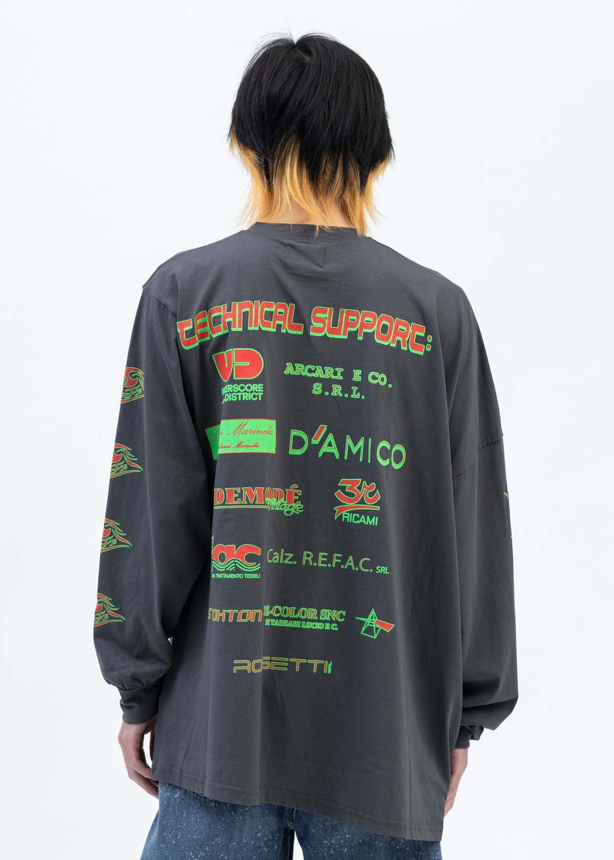 Magliano Washed Black Maglianival Twisted Tee - Black | Garmentory