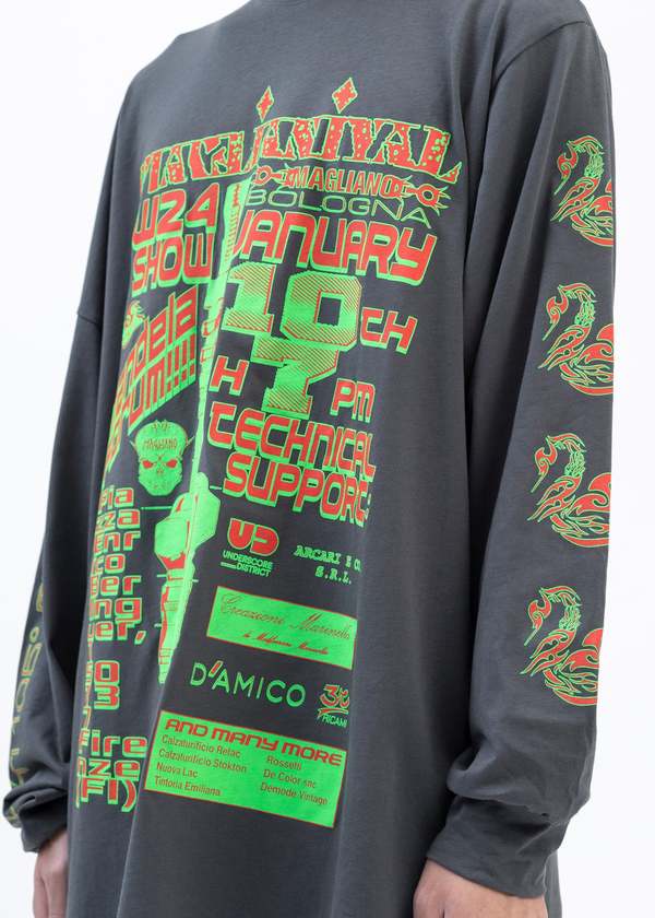 トップス MAGLIANO 23ss SUFFER TWISTED TEE Magliano Washed Black Maglianival Twisted Tee - Black | Garmentory