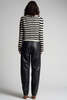 Eleven Six Ava Stripe Sweater - Ivory/Black - Thumbnail 5