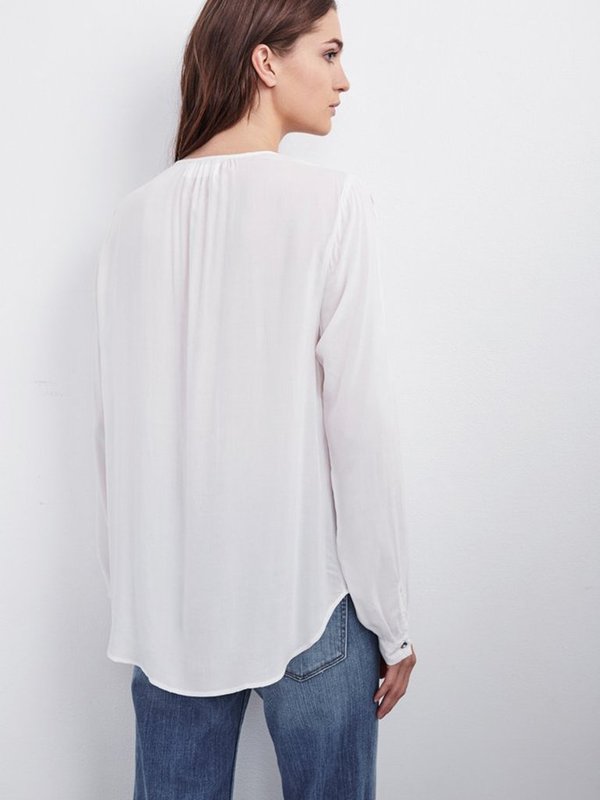 Velvet Gene Shirt in Crescent Velvet Gene Shirt in Crescent