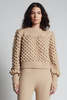 ELEVEN SIX CAMILA SWEATER - PALE CAMEL - Thumbnail 1