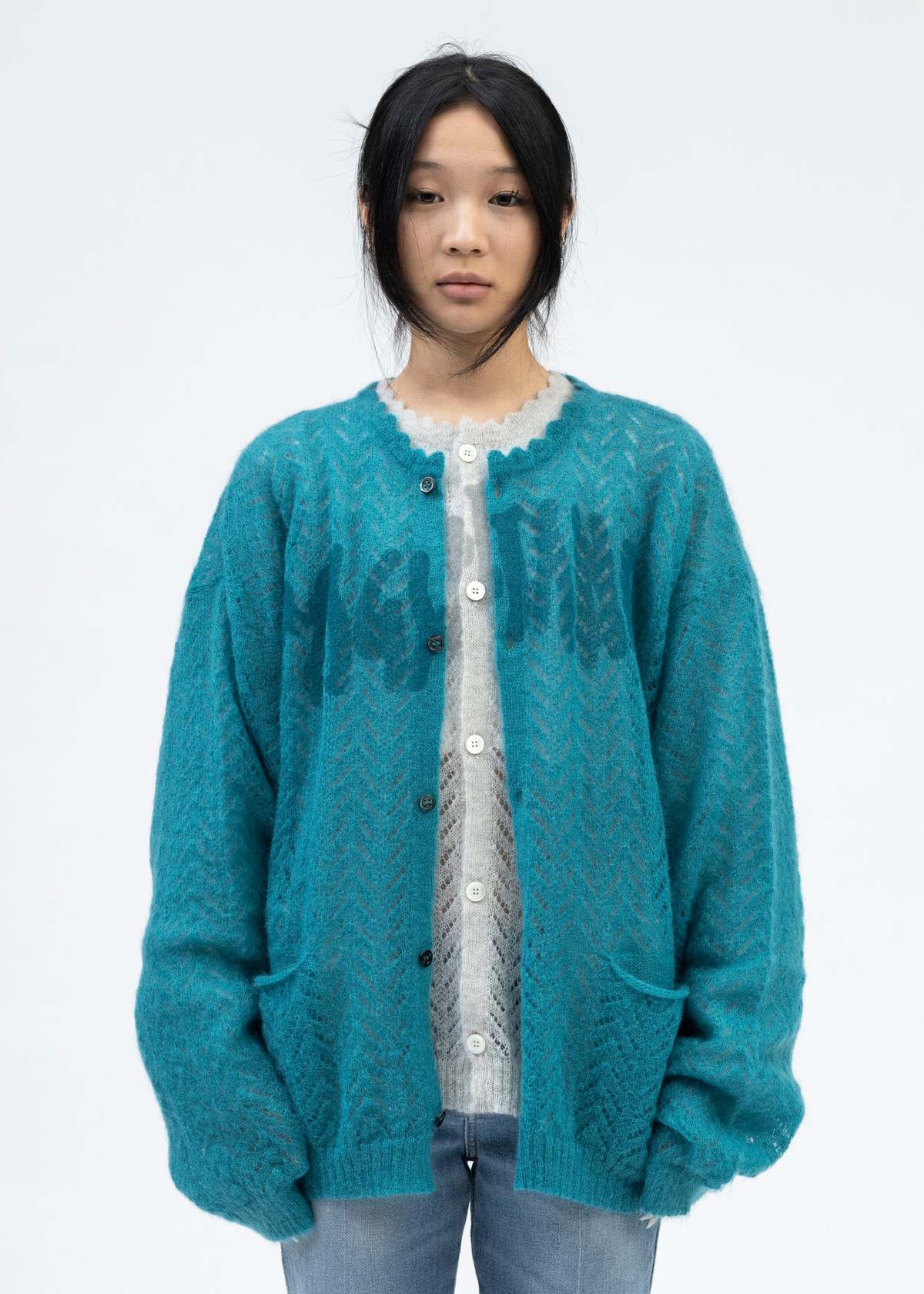 Magliano Bimbo Cardigan - Blue | Garmentory