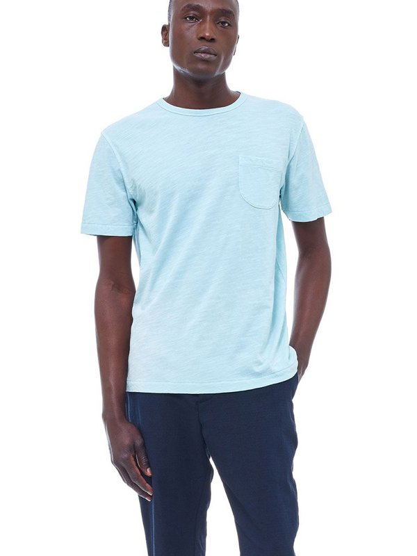 YMC Wild Ones Pocket T-Shirt in Sky YMC Wild Ones Pocket T-Shirt in Sky