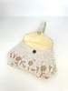 VINTAGE Ri-Ri-Ku BEADED COIN PURSE - White - Thumbnail 3