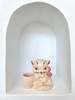 Ri-Ri-KuVINTAGE PINK KITTY HULL POTTERY - Thumbnail 1