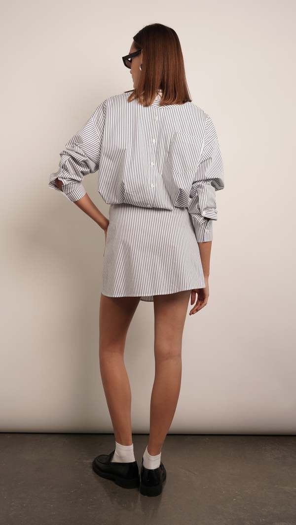 Parentezi SIENNA SHIRT DRESS - BLACK Parentezi SIENNA SHIRT DRESS - BLACK