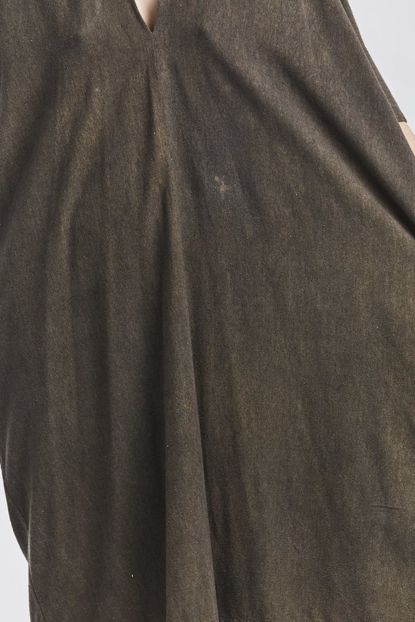 Studio Sale: Muse Dress, Oversized, Silk Noil in Coal Studio Sale: Muse Dress, Oversized, Silk Noil in Coal