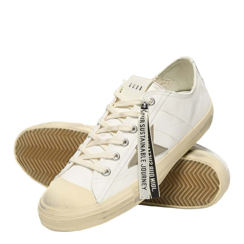 Golden Goose Men's V-Star 2 Rubber Toe Bio Sneakers - White