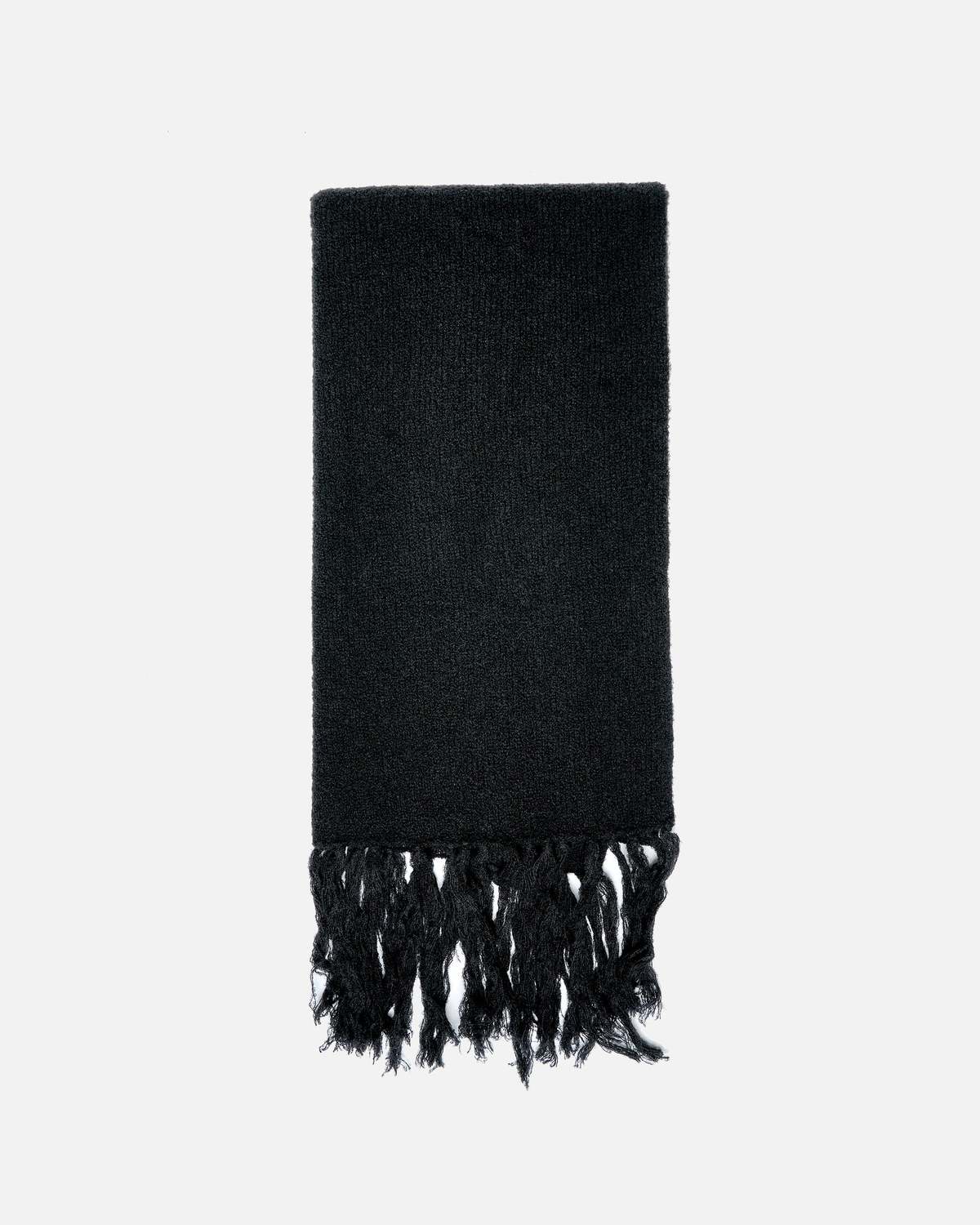 Yohji Yamamoto Pour Homme Scarf A - Black | Garmentory