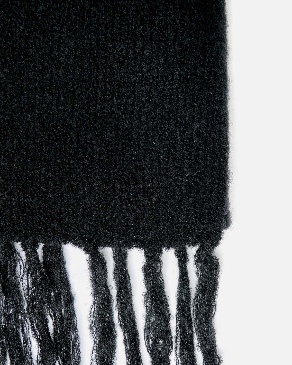 Yohji Yamamoto Pour Homme Scarf A - Black | Garmentory