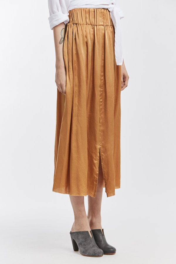 miranda bennett paper bag skirt