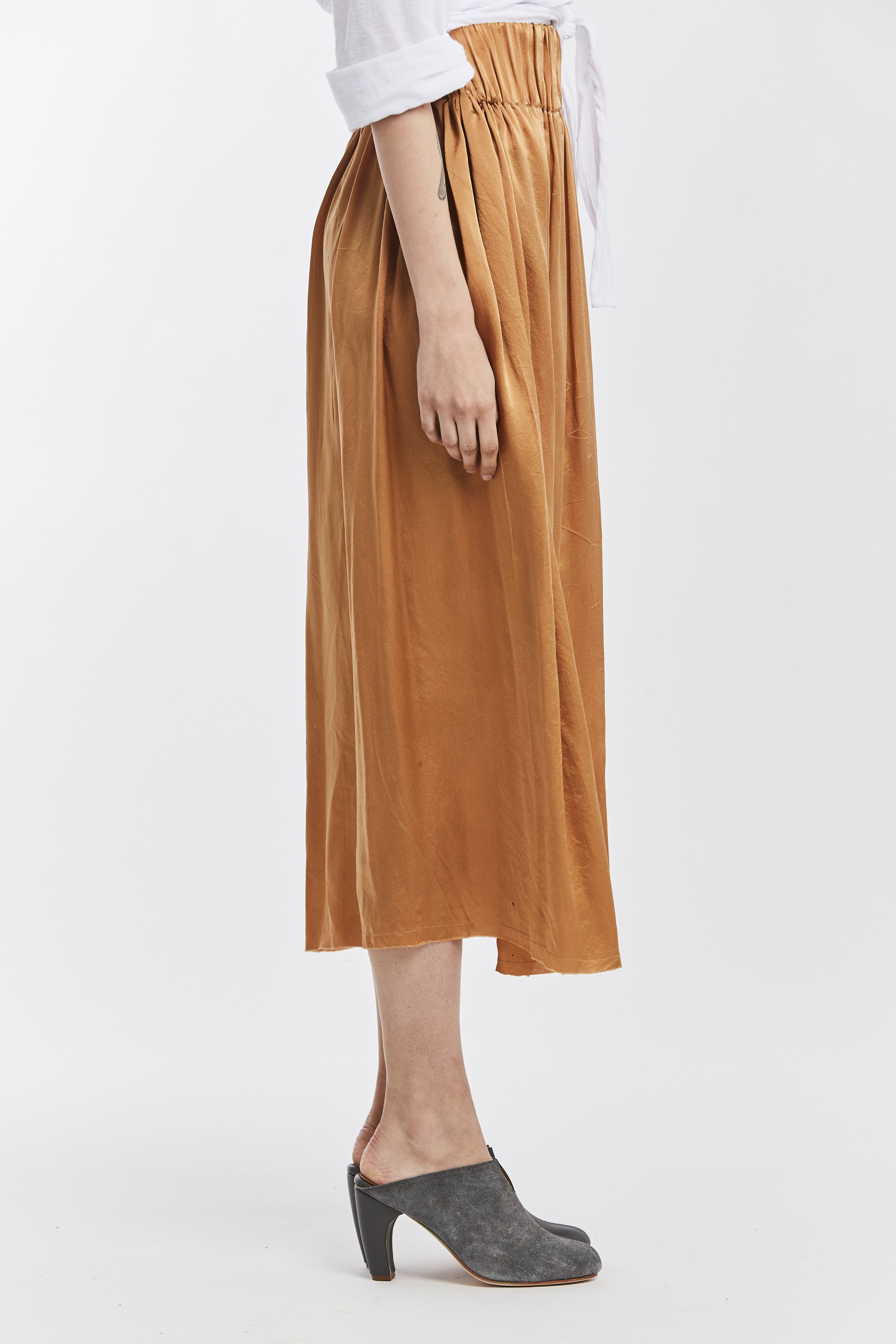 miranda bennett paper bag skirt