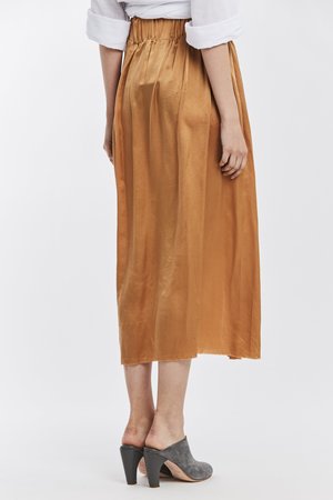 miranda bennett paper bag skirt