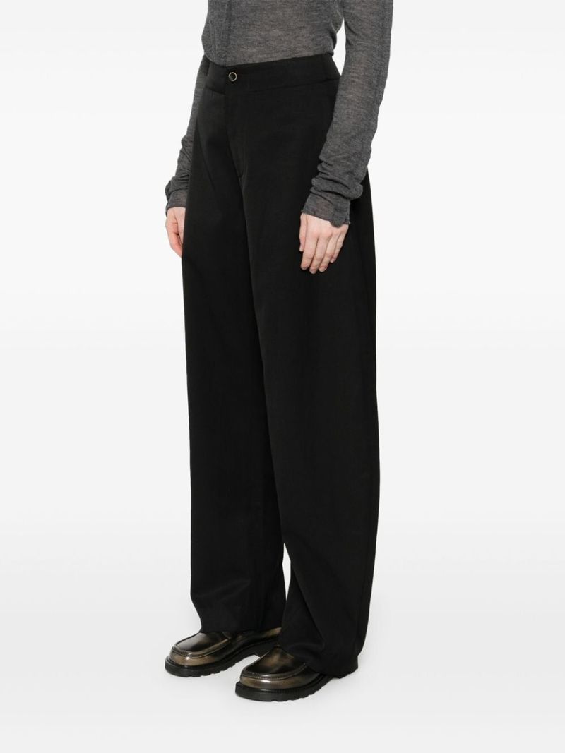 パンツ UMA WANG Woman Pants Black UW3022 UW90 Uma Wang Pollock Pants - Black | Garmentory