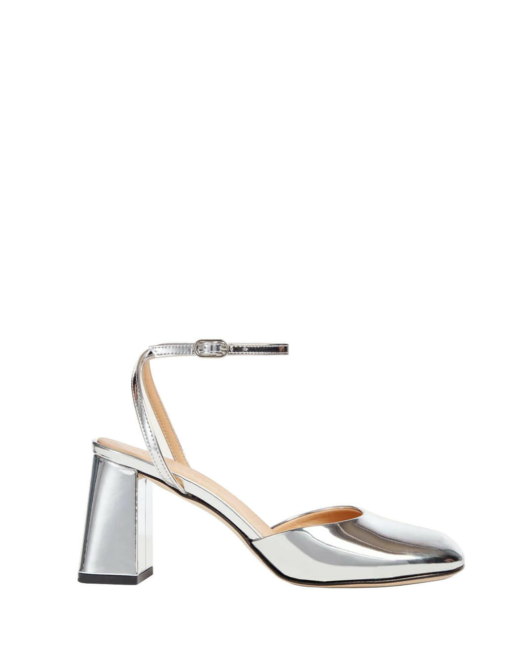 Dear Frances Harlow Pump - Silver | Garmentory