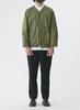 Sage de Cret Patchwork Liner Jacket - Olive - Thumbnail 3