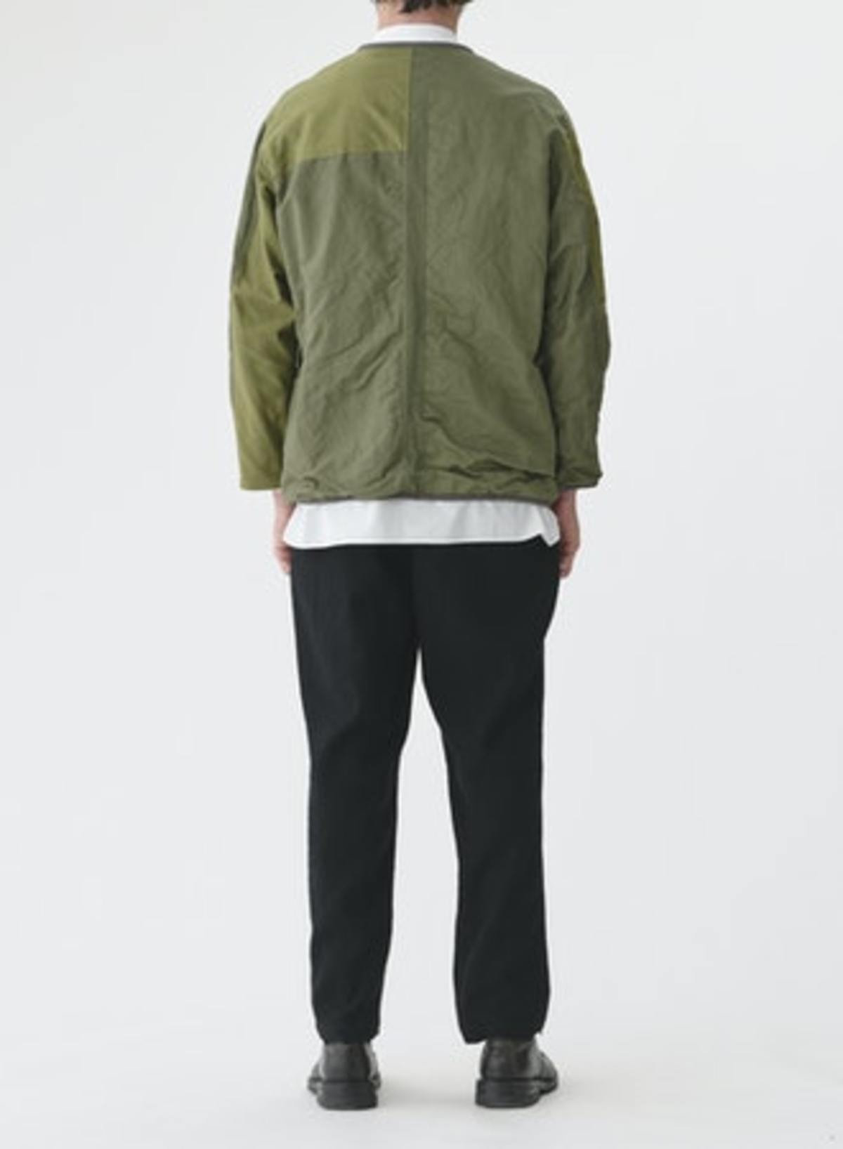 Sage de Cret Patchwork Liner Jacket - Olive - Image 6 of 12