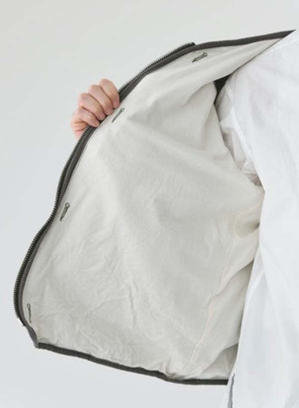 Sage de Cret Patchwork Liner Jacket - Olive