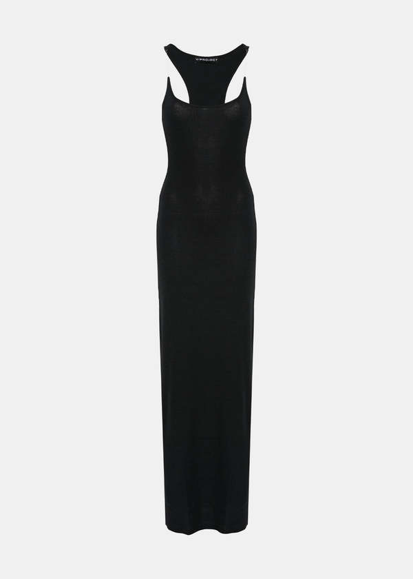 Y/project Invisible Strap Dress - Vintage Black | Garmentory