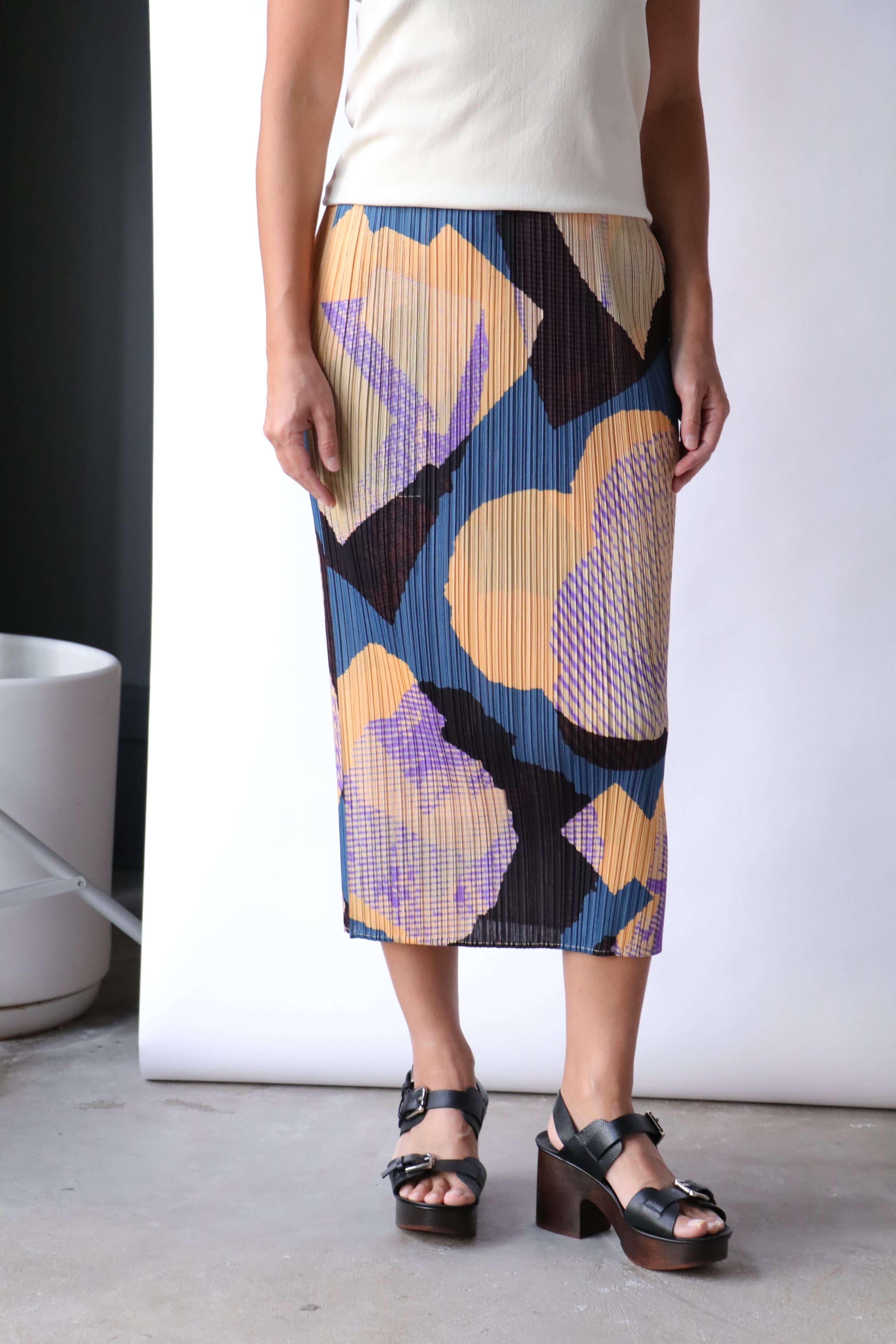 新品‼️PLEATS PLEASE MIYAKE METEORITE Pleats Please Issey Miyake Meteorite Print Pleated Three