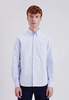 Norse Projects Standard Oxford BD Shirt - Pale Blue Stripe - Thumbnail 2