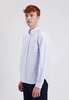 Norse Projects Standard Oxford BD Shirt - Pale Blue Stripe - Thumbnail 4