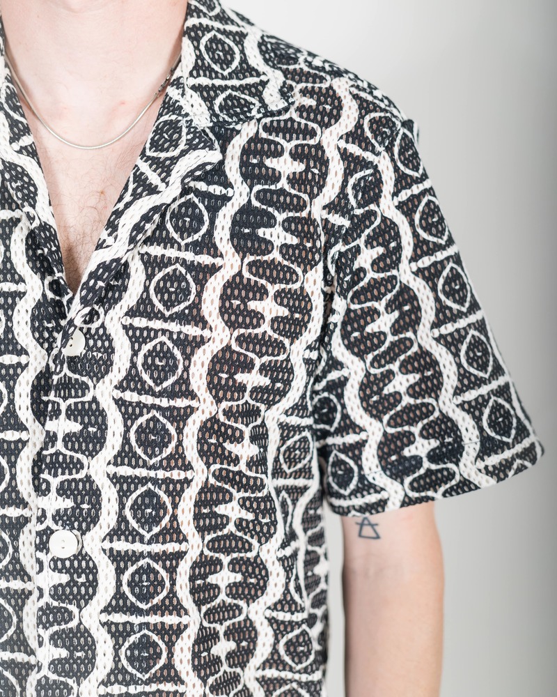 Oas Hypnotise Cuba Net Shirt | Garmentory