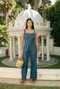 Whimsy + Row Grace Jumpsuit - Dark Denim - Thumbnail 4