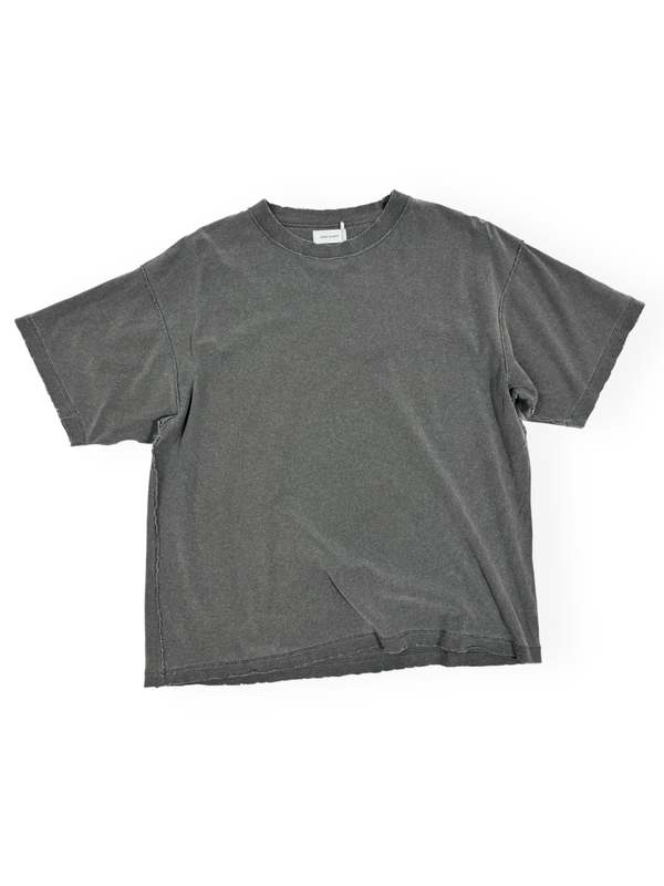 John Elliott Folsom Reversed Crop Tee - Vintage Black