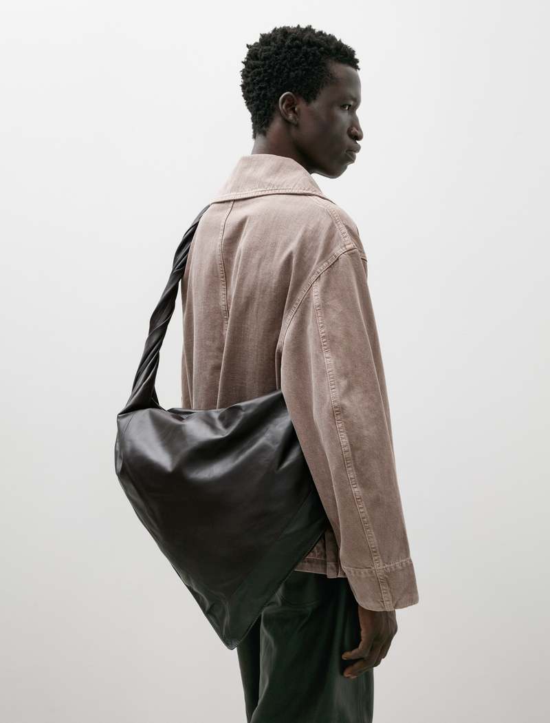 Lemaire Scarf Bag - Espresso Dark Chocolate | Garmentory