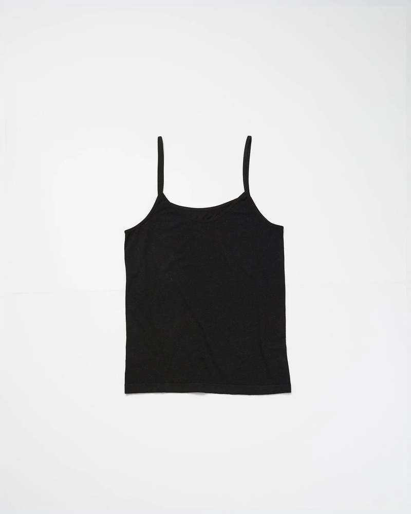 Swedish Stockings EMMY CASHMERE CAMISOLE - BLACK
